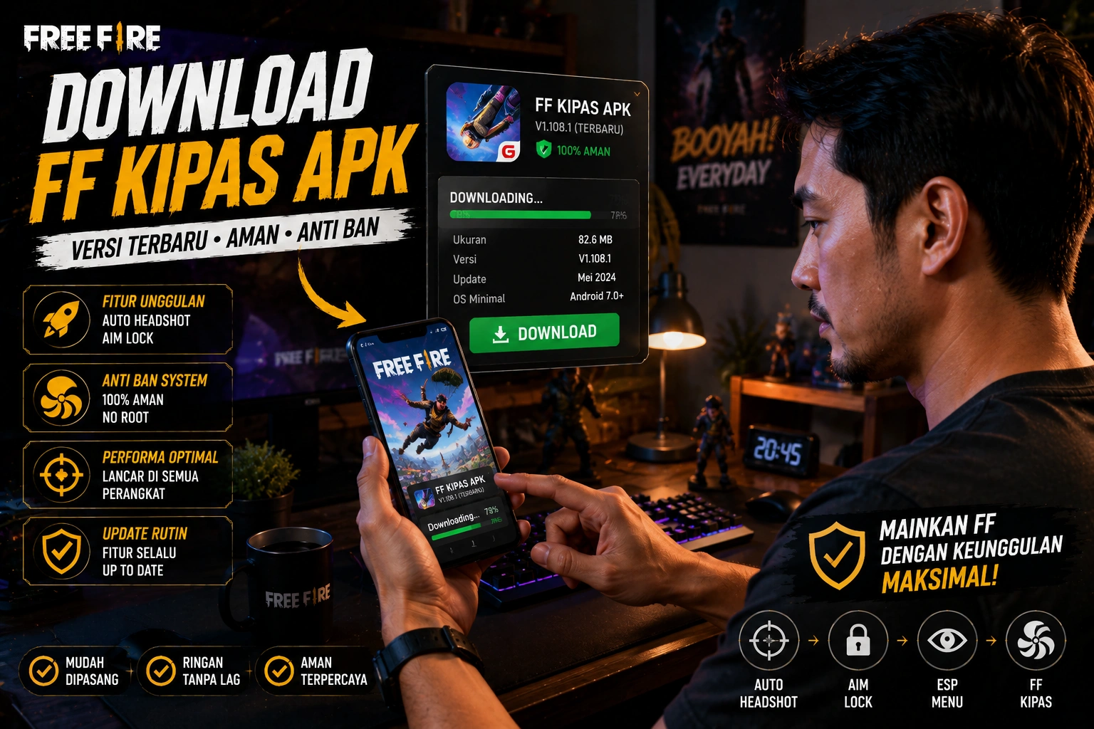 Download FF Kipas APK